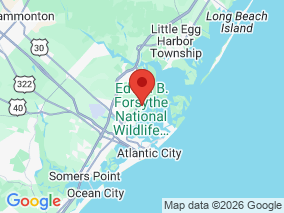 Map of Site Report: Edwin B. Forsythe National Wildlife Refuge, United States of America